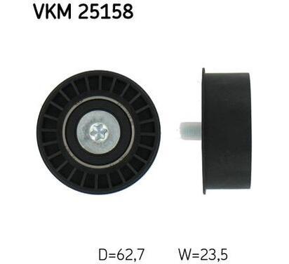 VKM 25158
SKF
rolka kierunkowa / prowadząca, pasek rozrządu
