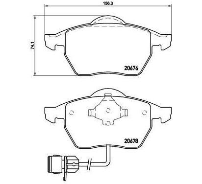 P 85 026
BREMBO
Klocki hamulcowe
