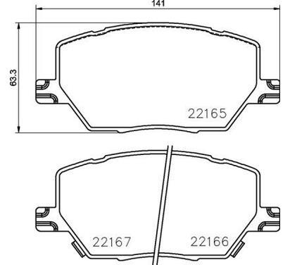 P 23 164
BREMBO
Klocki hamulcowe
