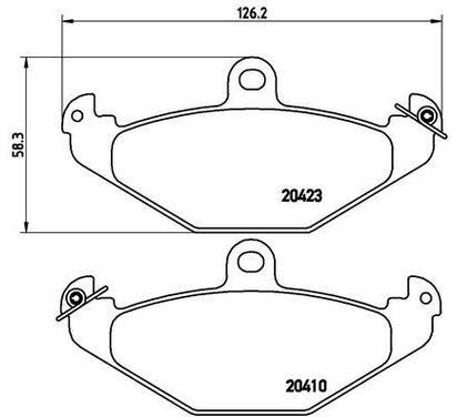 P 59 026
BREMBO
Klocki hamulcowe
