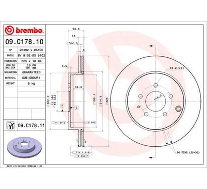 09.C178.11
BREMBO
Tarcza hamulcowa
