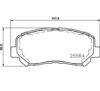 P 37 019
BREMBO
Klocki hamulcowe
