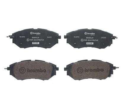 P 78 017X
BREMBO
Klocki hamulcowe
