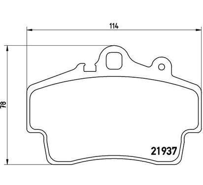 P 65 007
BREMBO
Klocki hamulcowe
