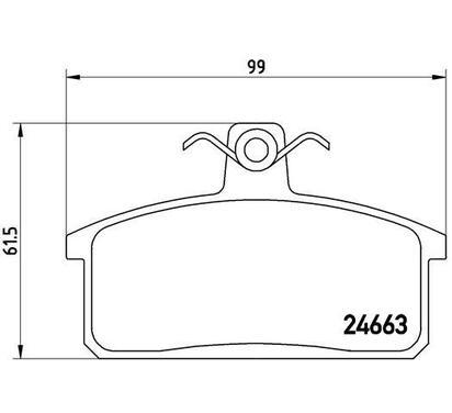 P 79 007
BREMBO
Klocki hamulcowe
