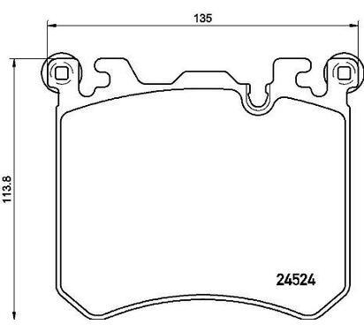 P 06 077
BREMBO
Klocki hamulcowe
