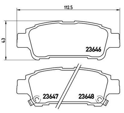 P 83 056
BREMBO
Klocki hamulcowe
