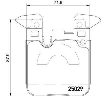 P 06 087
BREMBO
Klocki hamulcowe
