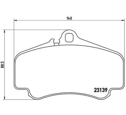 P 65 011
BREMBO
Klocki hamulcowe
