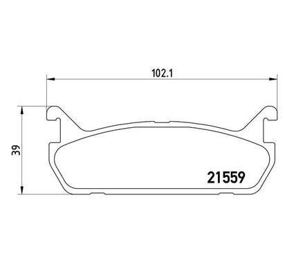 P 49 015
BREMBO
Klocki hamulcowe
