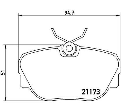 P 06 010
BREMBO
Klocki hamulcowe
