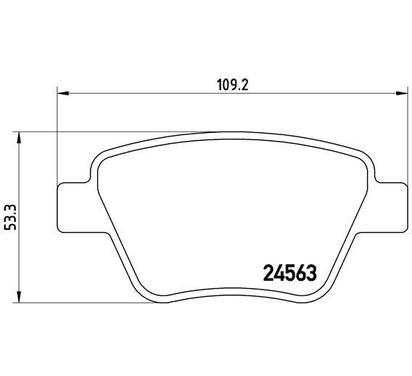 P 85 114X
BREMBO
Klocki hamulcowe
