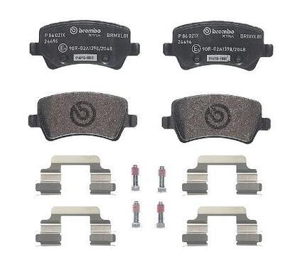 P 86 021X
BREMBO
Klocki hamulcowe
