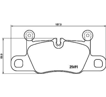 P 65 031
BREMBO
Klocki hamulcowe
