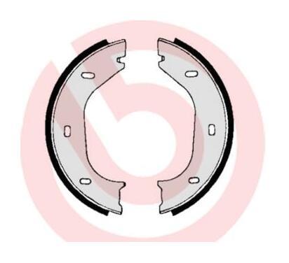 S 06 505
BREMBO
Zestaw szczęk hamulcowych, hamulec postojowy
