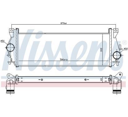 96199
NISSENS
Chłodnica powietrza doładowującego, intercooler
