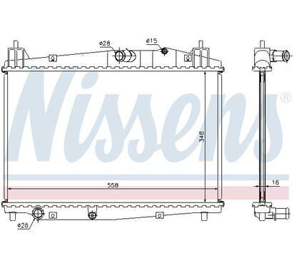 68506
NISSENS
Chłodnica, układ chłodzenia silnika
