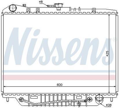 63117
NISSENS
Chłodnica, układ chłodzenia silnika
