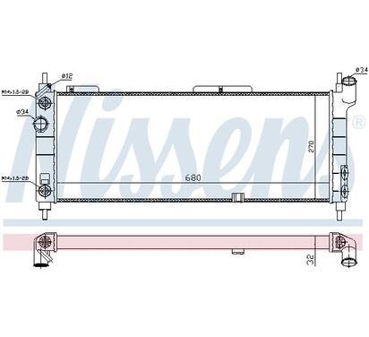 632921
NISSENS
Chłodnica, układ chłodzenia silnika
