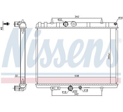 636039
NISSENS
Chłodnica, układ chłodzenia silnika
