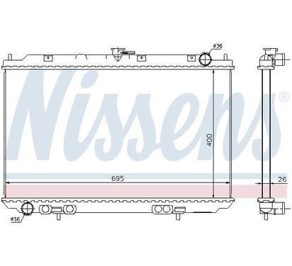 68723
NISSENS
Chłodnica, układ chłodzenia silnika
