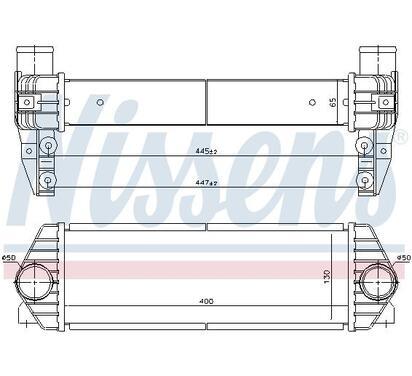 96435
NISSENS
Chłodnica powietrza doładowującego, intercooler
