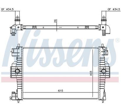 636012
NISSENS
Chłodnica, układ chłodzenia silnika

