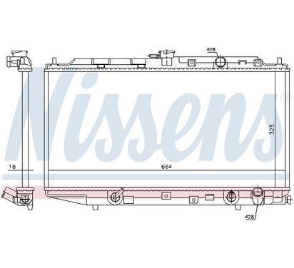 622551
NISSENS
Chłodnica, układ chłodzenia silnika
