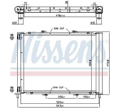 637626
NISSENS
Moduł chłodzący
