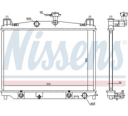 68538
NISSENS
Chłodnica, układ chłodzenia silnika
