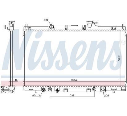 68606
NISSENS
Chłodnica, układ chłodzenia silnika
