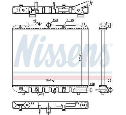 630708
NISSENS
Chłodnica, układ chłodzenia silnika

