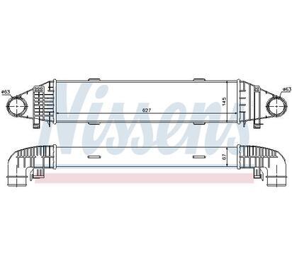 96597
NISSENS
Chłodnica powietrza doładowującego, intercooler
