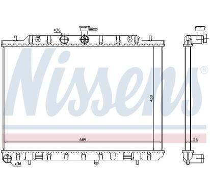 67366
NISSENS
Chłodnica, układ chłodzenia silnika
