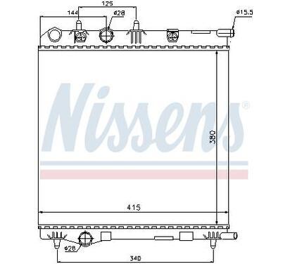 636002
NISSENS
Chłodnica, układ chłodzenia silnika

