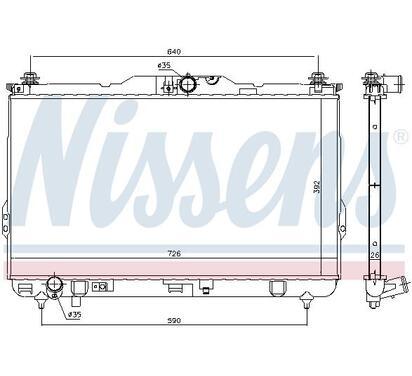 675017
NISSENS
Chłodnica, układ chłodzenia silnika
