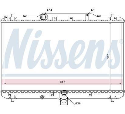 64198
NISSENS
Chłodnica, układ chłodzenia silnika
