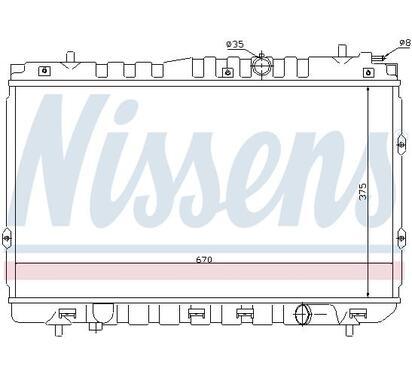 66680
NISSENS
Chłodnica, układ chłodzenia silnika
