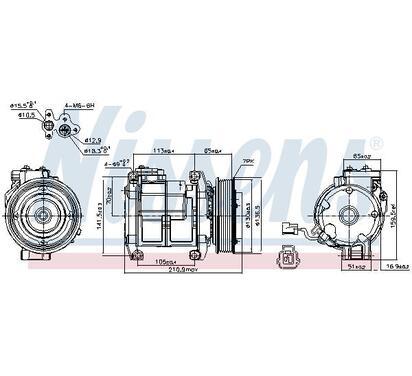 89084
NISSENS
Kompresor, klimatyzacja, sprężarka
