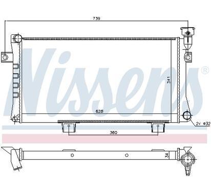 623556
NISSENS
Chłodnica, układ chłodzenia silnika
