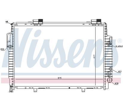 62616
NISSENS
Chłodnica, układ chłodzenia silnika

