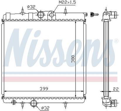 63708A
NISSENS
Chłodnica, układ chłodzenia silnika
