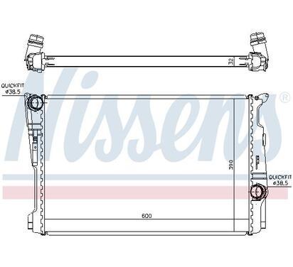 60808
NISSENS
Chłodnica, układ chłodzenia silnika
