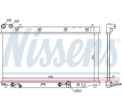 68098
NISSENS
Chłodnica, układ chłodzenia silnika
