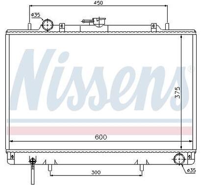 62809
NISSENS
Chłodnica, układ chłodzenia silnika
