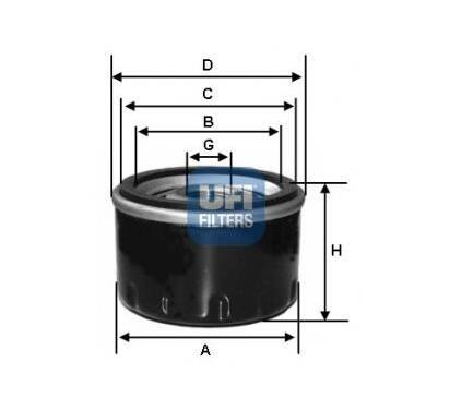 23.168.00
UFI
Filtr oleju
