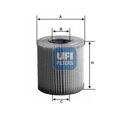 25.191.00
UFI
Filtr oleju
