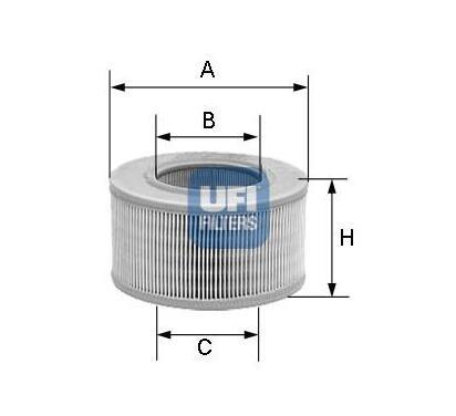 27.239.00
UFI
Filtr powietrza
