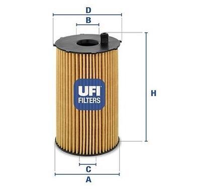 25.066.00
UFI
Filtr oleju
