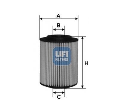 25.075.00
UFI
Filtr oleju
